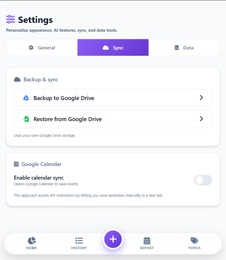Google Drive Sync